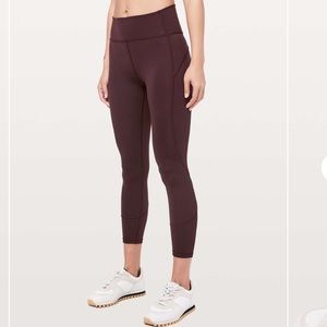 Lululemon In Movement Tight 25” Everlux
